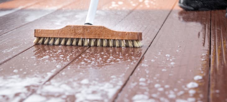 Cleaning Decking