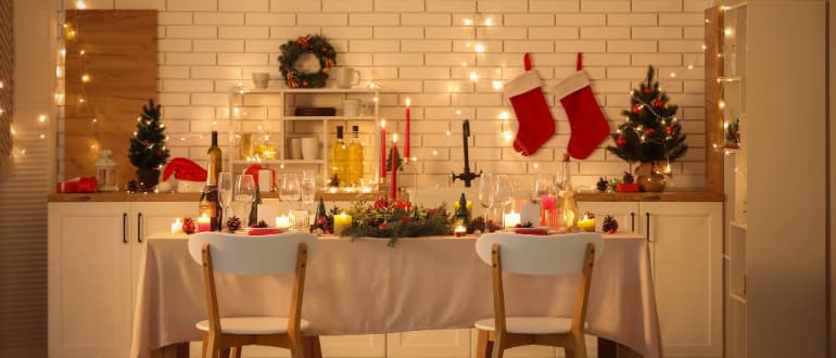 cosy kitchen candles