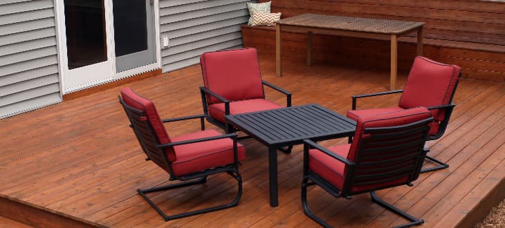 brown decking