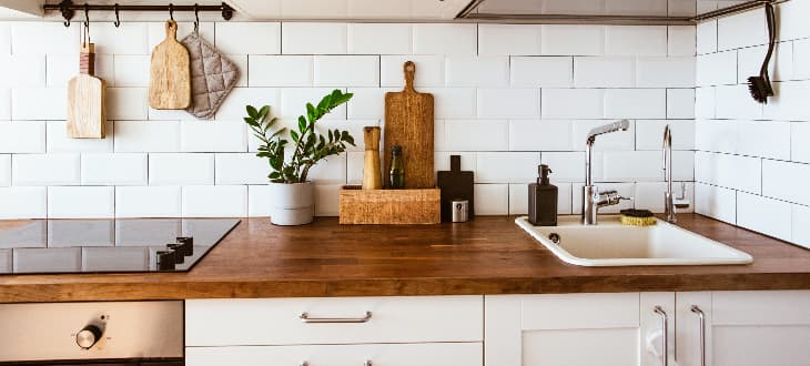 wooden laminate worktops