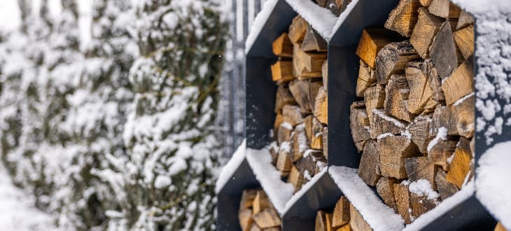 timber in storage