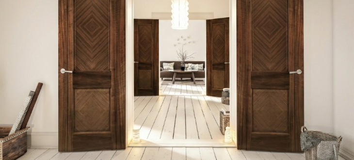 contemporary door
