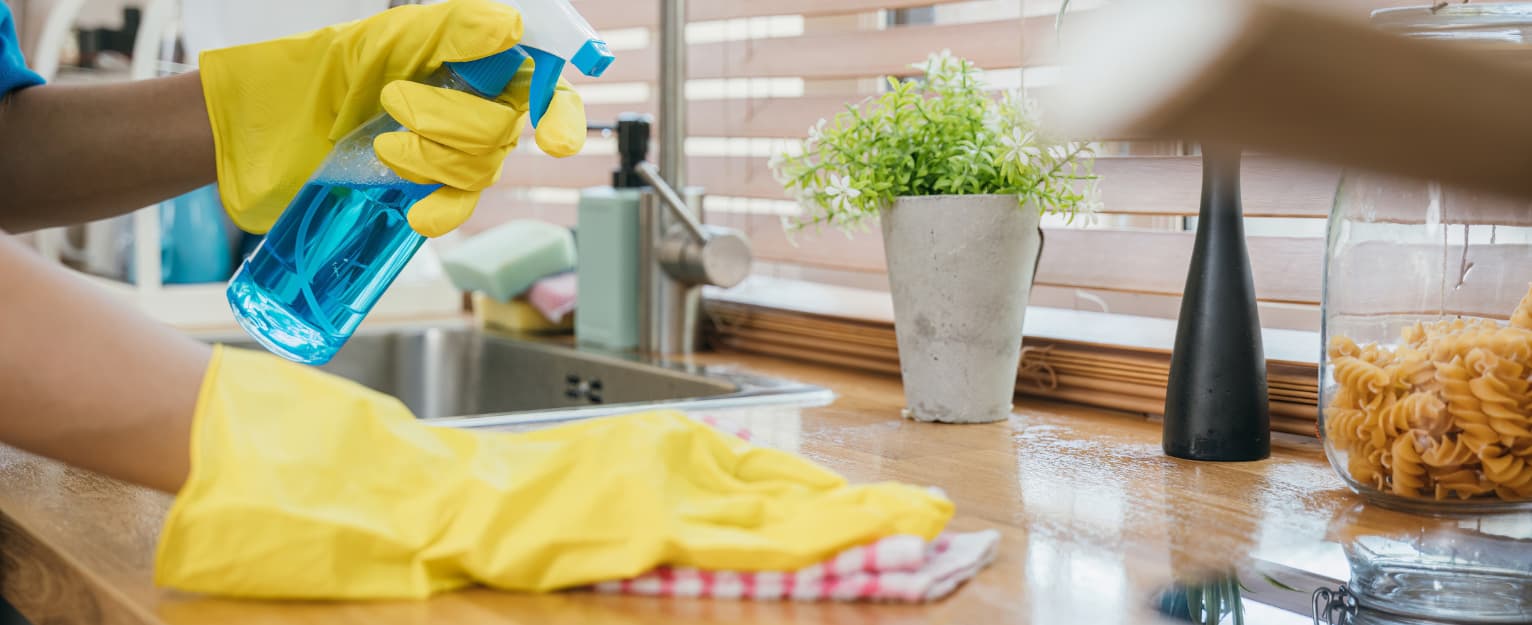 Laminate kitchen worktop