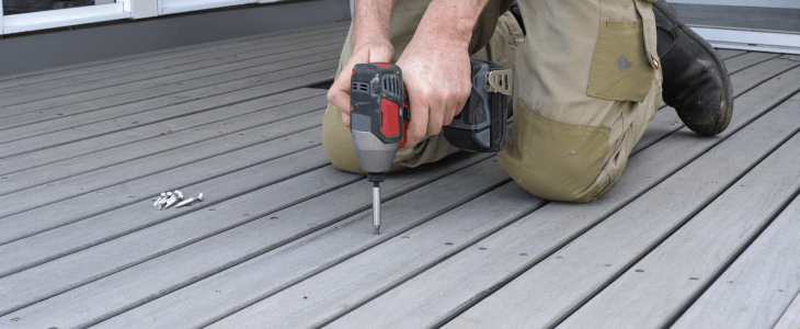 fixing decking yourself