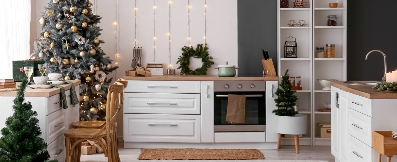 festive kitchen