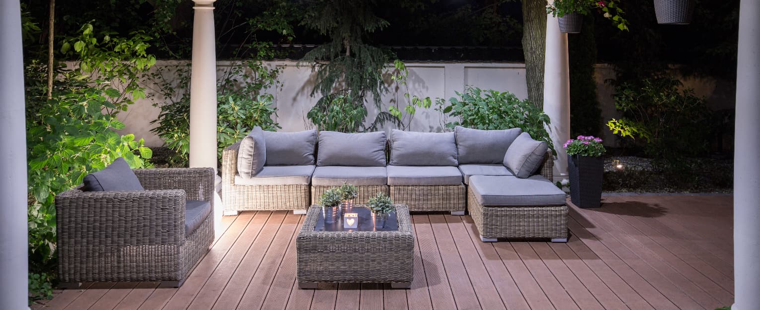 decking at night