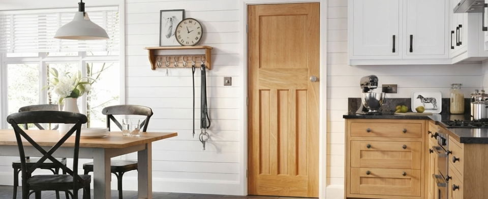 LPD Casa Oak DX30 Shaker Panel Door
