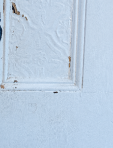 damaged internal door