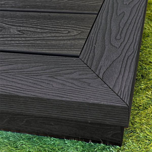 Fully Finished Charcoal Decking Kits