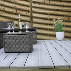 Value Cool Grey Decking Kits