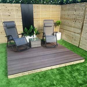 Value Mocha Decking Kits