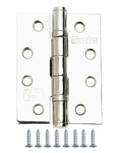 4 inch Polished Chrome Ball Bearing hinges