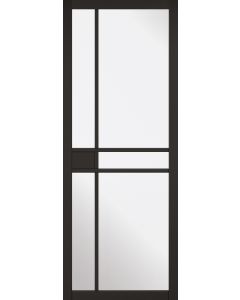 LPD Internal Black Greenwich Glazed Internal Door