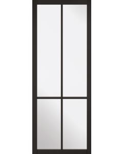 LPD Internal Black Liberty Glazed Internal Door