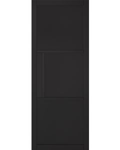 LPD Internal Black Tribeca 3P Solid Internal Door