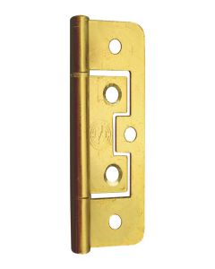 Brass Flush Hinge 2"