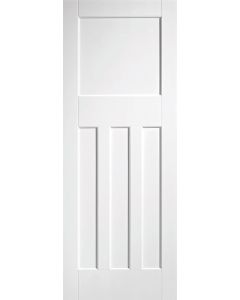 Casa White Primed DX Shaker Panel Door