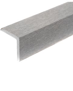 Cool Grey Composite Angled Decking Trim 2.2m