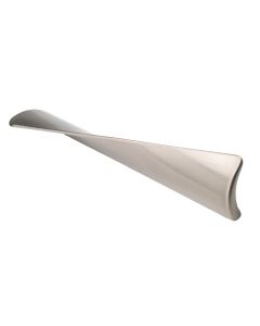 Kitchen Door Handle-Curve handle, brushed nickel 192mm centres