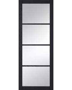 LPD Internal Dark Charcoal Soho Glazed Internal Door