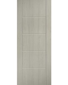 LPD Laminate Ladder Light Grey Door