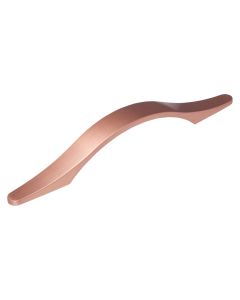 Kitchen Door Handles-Malvern Handle, Brushed Copper, 128mm Centres