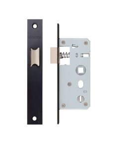 Slim Black Steel Latch