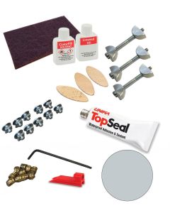 Zenith Compact Laminate Fixing Kit - Marmo Treviso