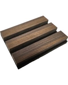 Walnut Acoustic Slat Wall Panel - Sample