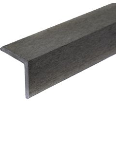 Welsh Grey Composite Angled Decking Trim 2.2m