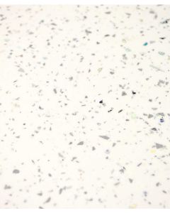 White Sparkle Gloss Kitchen Worktop Laminate Sample