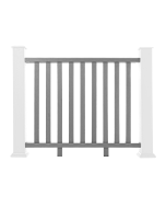 Eco Composite Balustrade Railing Kit – Cool Grey (1.2m)