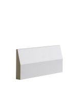 Deanta White Primed Half Splayed Architrave - Full Door Set