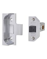 Rebated Tubular Latch - 64mm Case - 44mm Backset