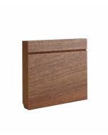 Deanta Walnut Shaker Skirting - Pack Of 4