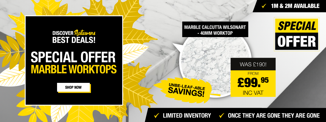 Special Offer - Marble Worktop